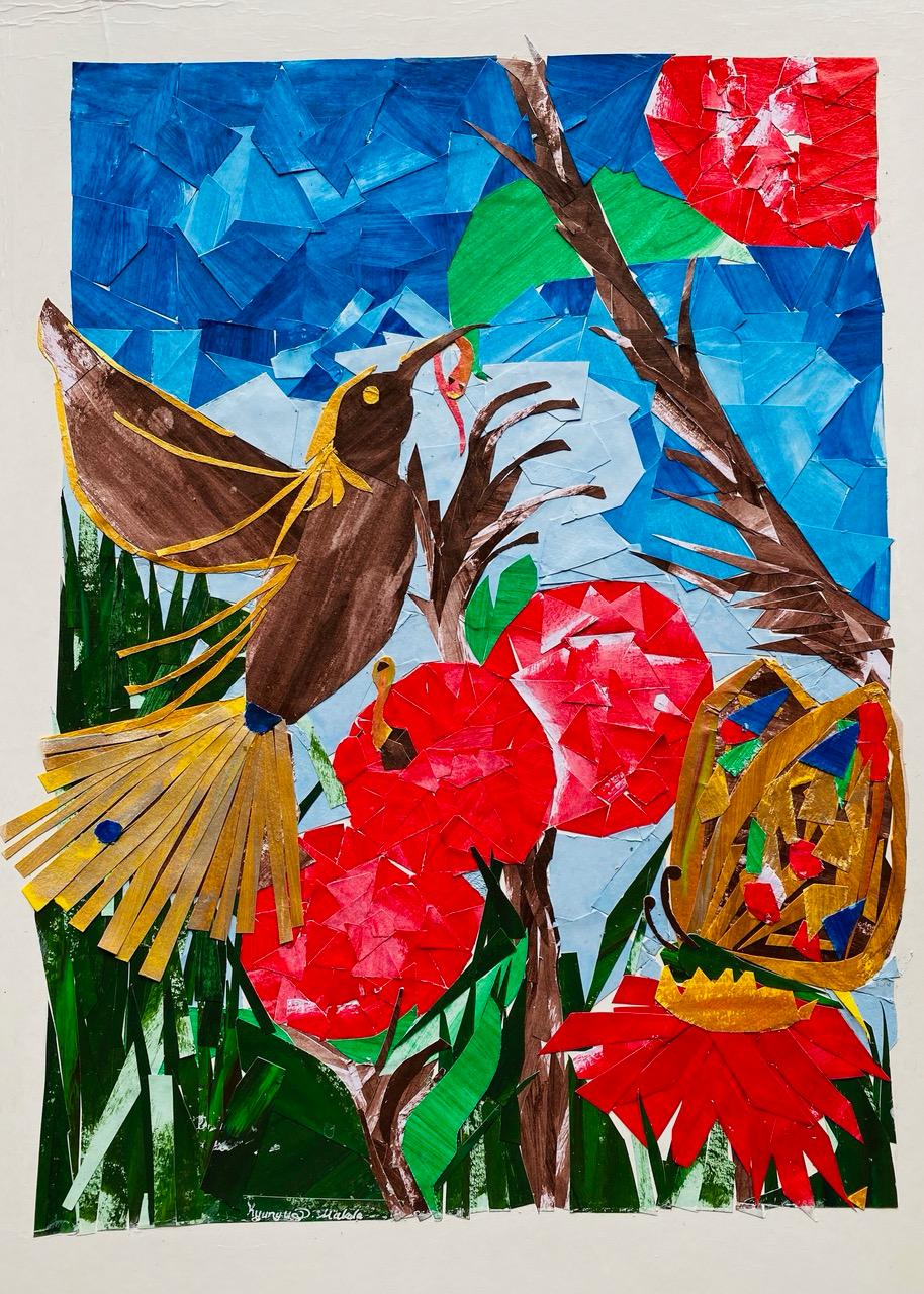 Featured painting by Kyunyu Pauline Makala